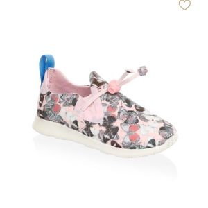 Girls Native Pink Butterfly Shoes